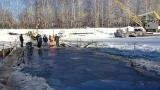 Попытки восстановить мост между Дубной и Конаково возобновятся после того, как лед растает